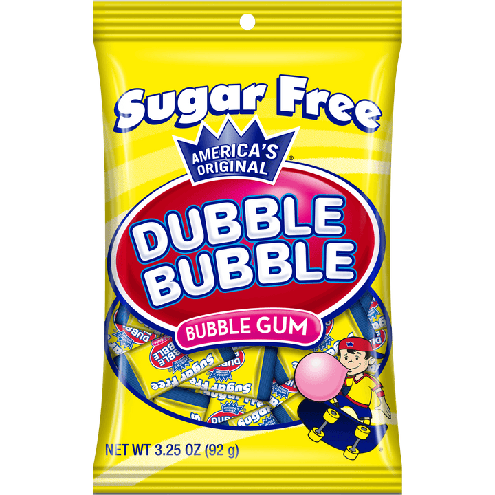 Dubble Bubble Sugar Free Original Twist (3.25 oz. Bag)