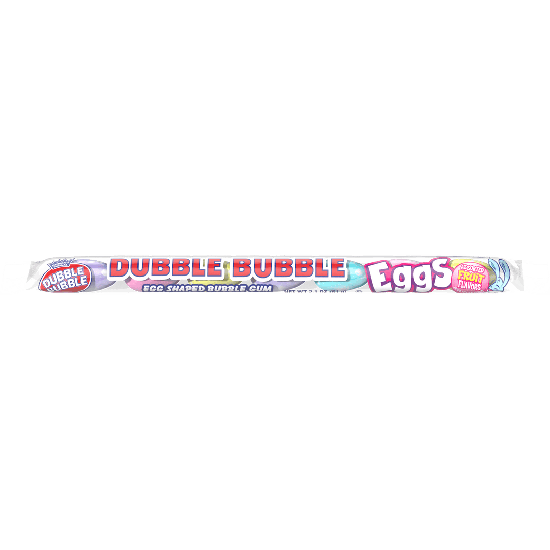 Dubble Bubble Easter Bubble Gum Eggs (2.1 oz. / 7 ct. Tube)