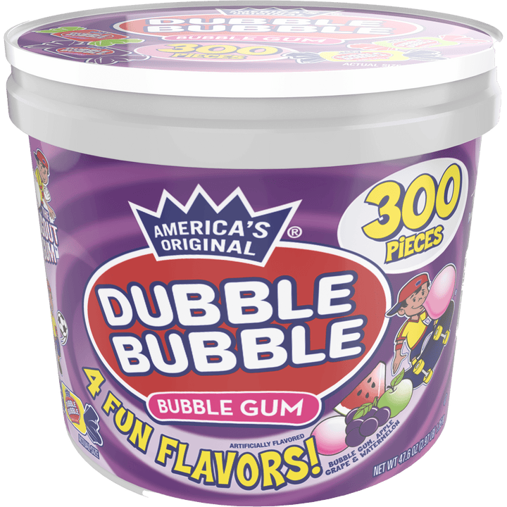 Dubble Bubble Assorted Twist (47.6 oz. / 300 ct. Tub)