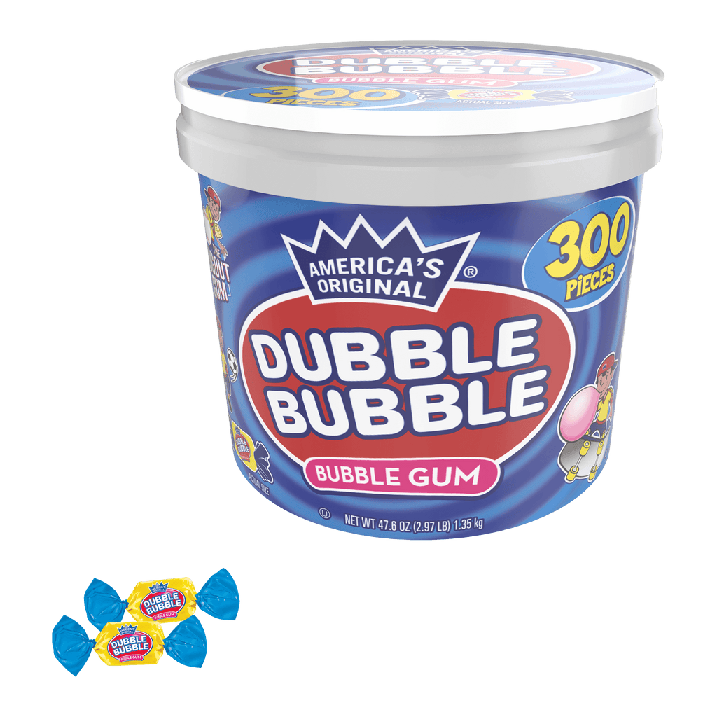 Dubble Bubble Original Twist ( 47.6 oz. / 300 ct. Tub) – Tootsie Roll