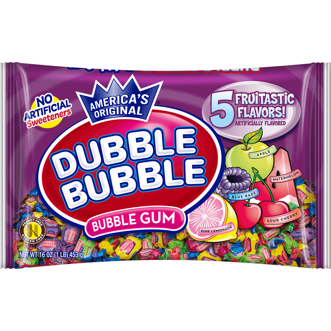 Dubble Bubble Assorted Twist (1 lb. Bag)