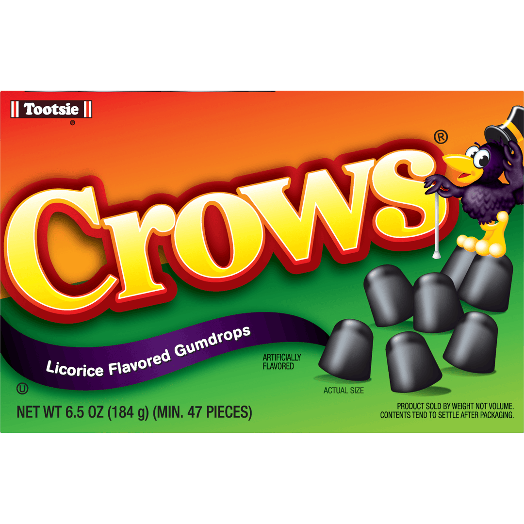 DOTS Crows Licorice Flavored Gumdrops (7.5 oz. Box)