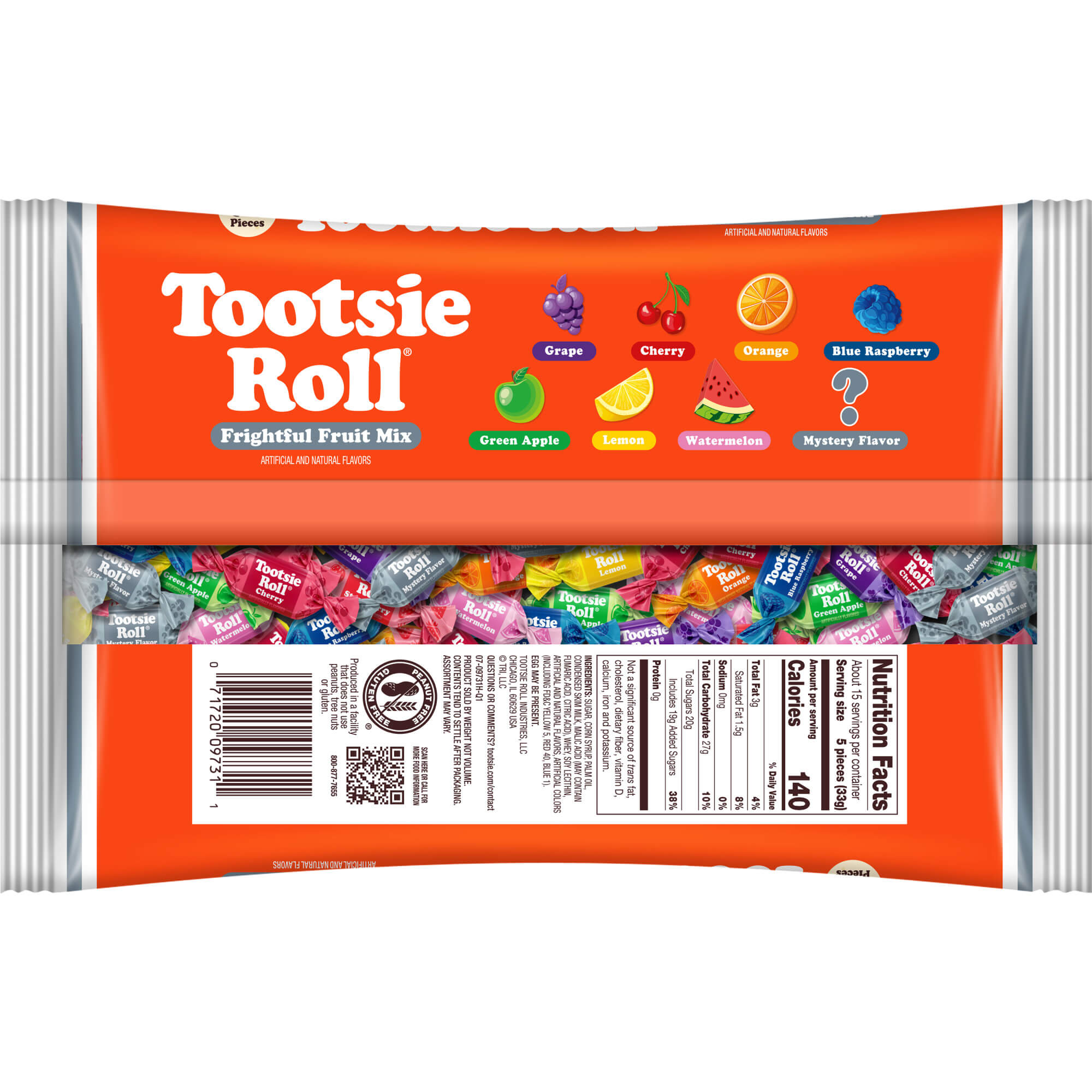 Fruit Chews Trick or Treat Mix Assorted Flavors (17.5 oz. Bag