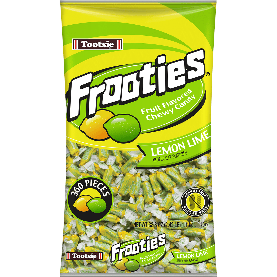 Frooties Lemon Lime Chewy Candy (388 oz. / 360 ct. Bag)