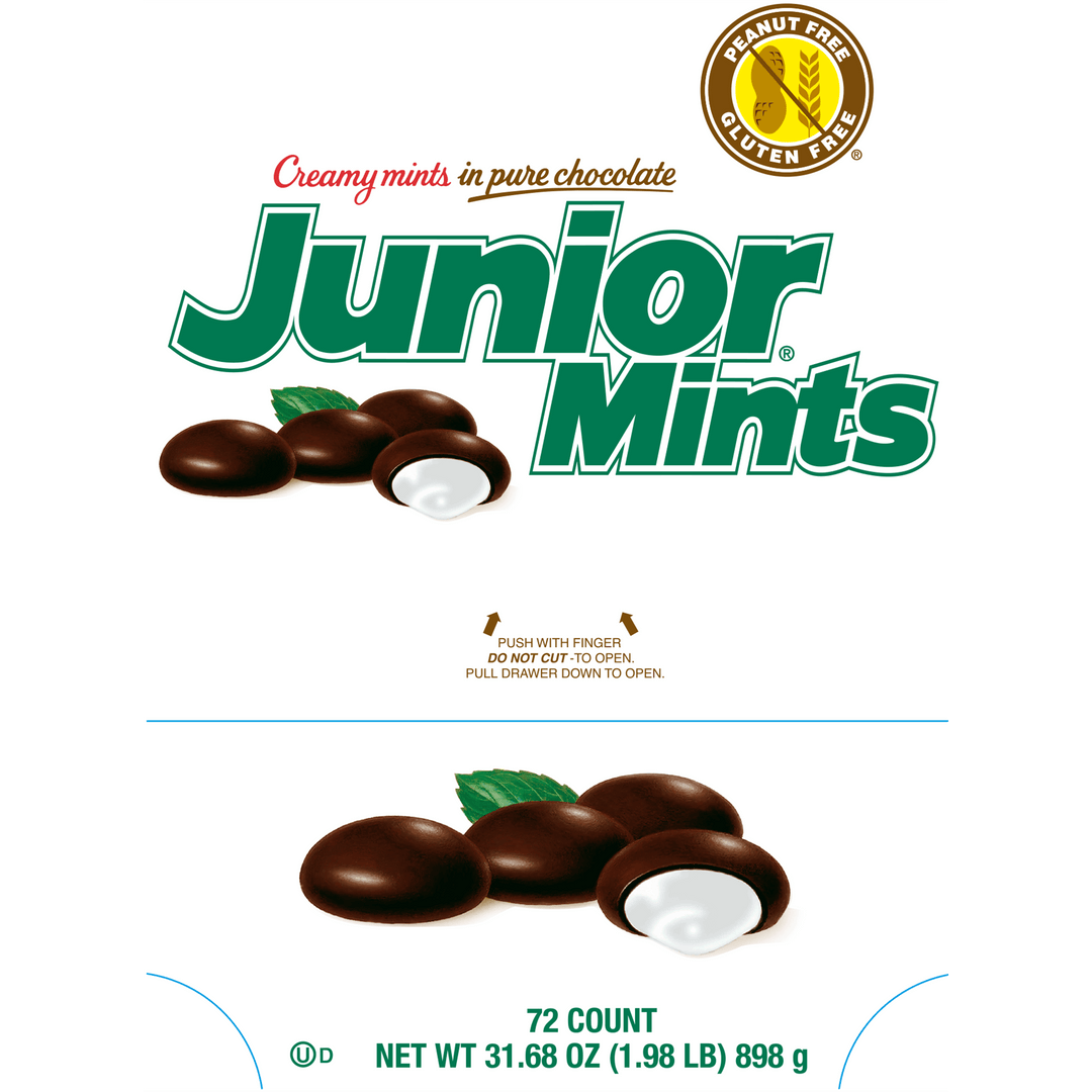 Junior Mints Fun Size (34.5 oz. / 72ct  Box)