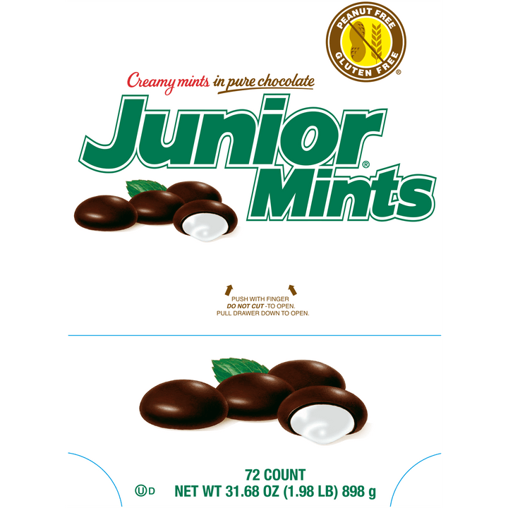 Junior Mints Fun Size (34.5 oz. / 72ct  Box)