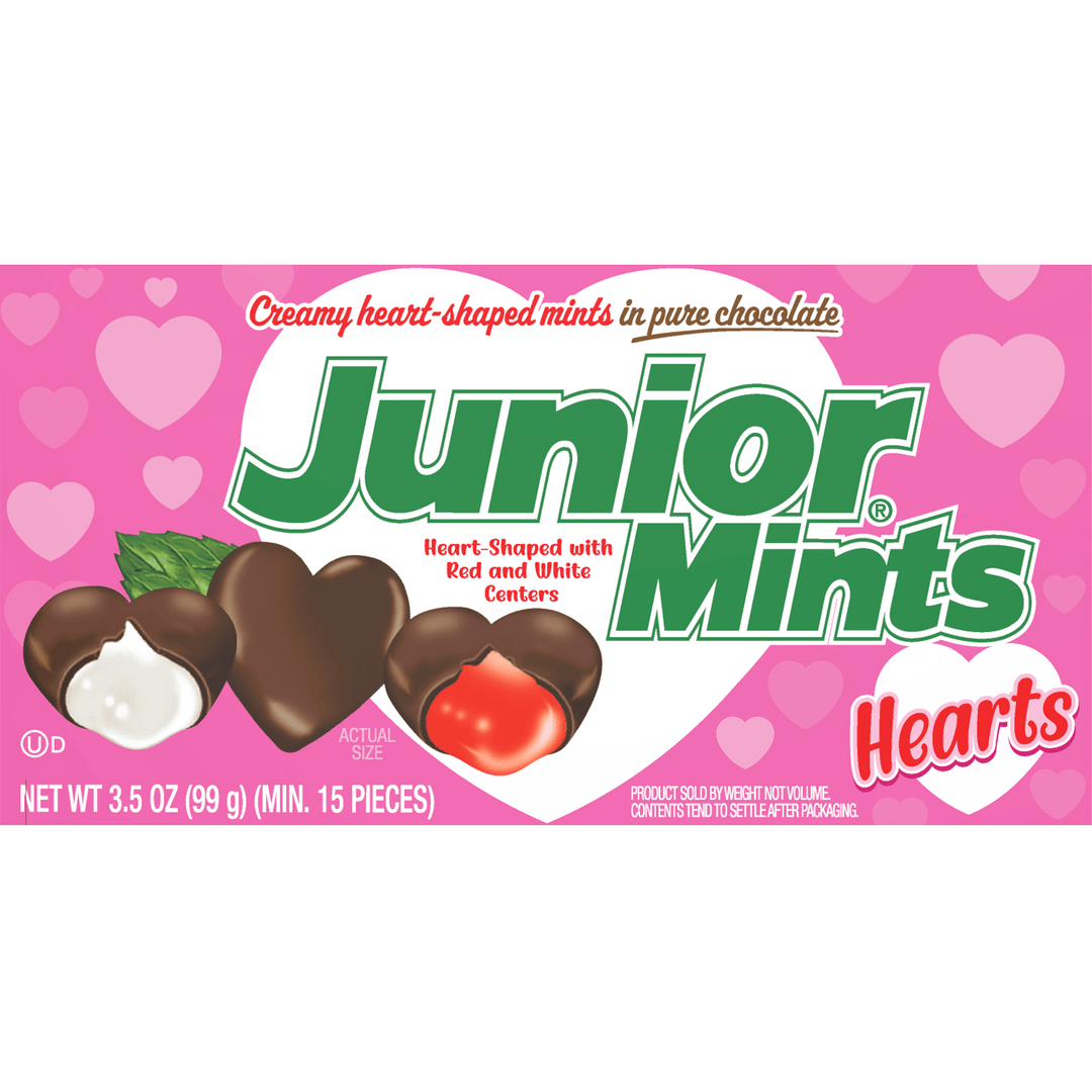 Junior Mints Valentine Hearts (3.5 oz. Box)