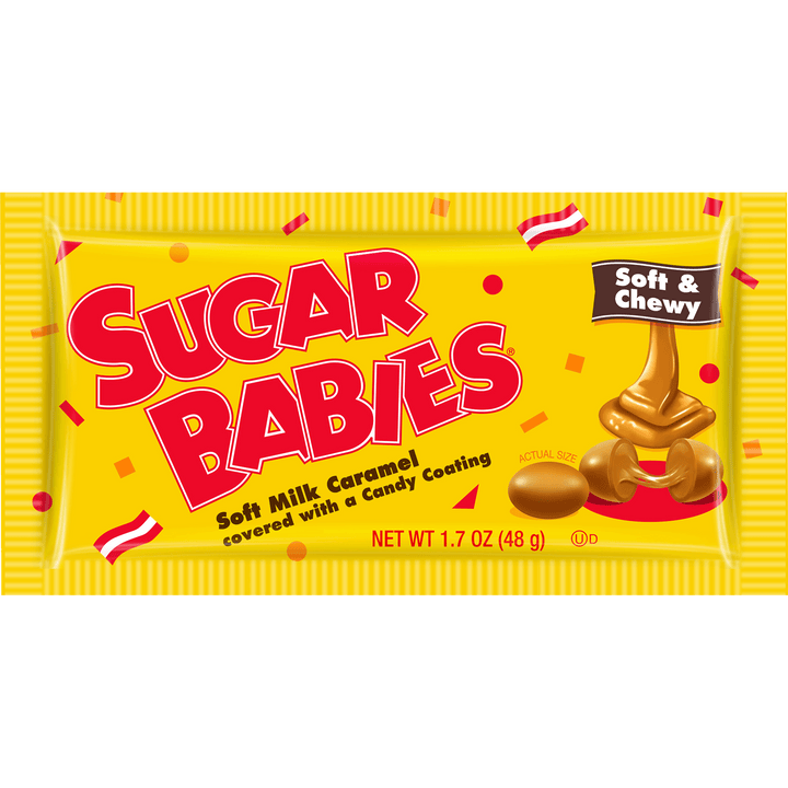 Sugar Babies Soft Milk Caramel (1.7 oz. Bag)