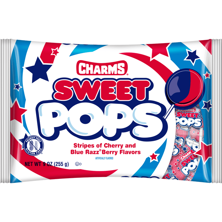 Charms Sweet Pops USA Flag Bag (9 oz. Bag)