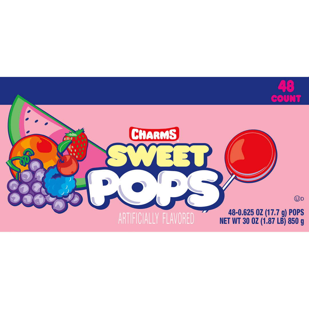 Charms Assorted Sweet Pops (48 ct. Box)