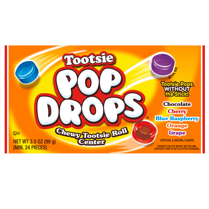 Tootsie Pop Assorted Drops (3.5 oz. Box)