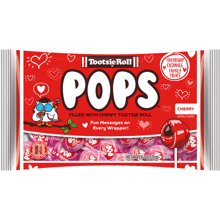 Tootsie Pops Cherry Flavor (9.6 oz. / Approx. 16 ct. Bag)