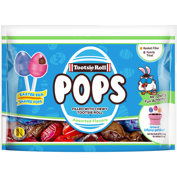 Tootsie Pops Assorted Easter Egg Pops (9 oz. Bag)