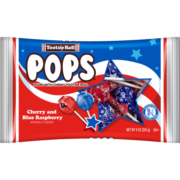 Tootsie Pops Flag Bag (9 oz. Bag)