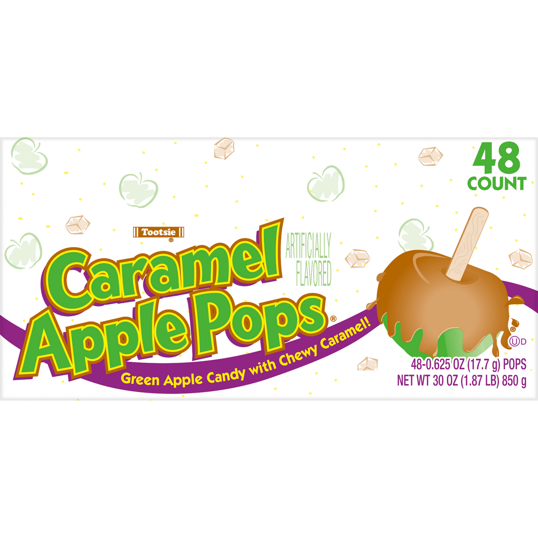 Tootsie Pops Caramel Apple Flavor (30 oz. /48 ct. Box)