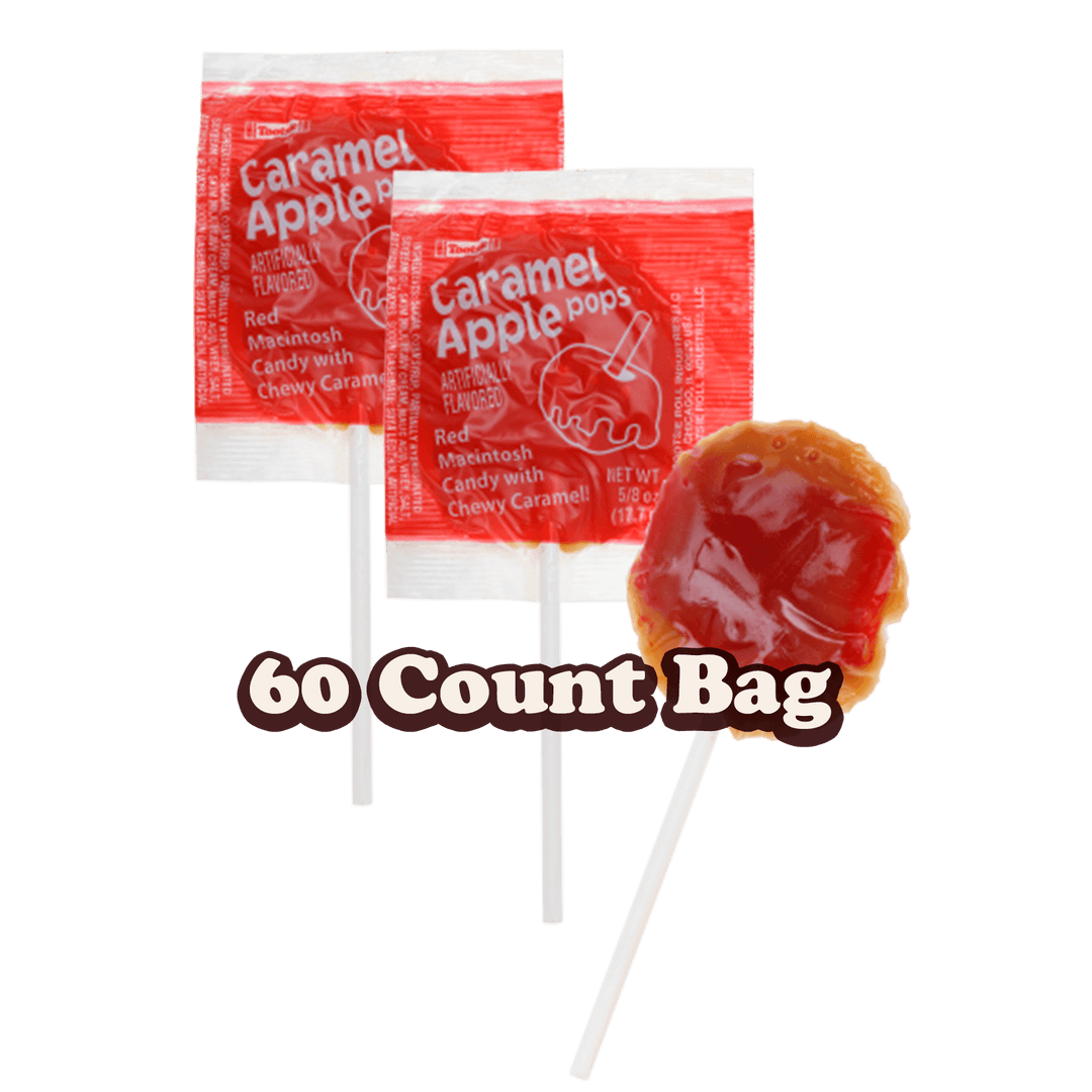 Caramel Apple Orchard Red Macintosh Pops (60 ct. Bag)