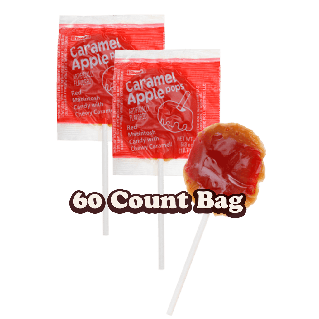 Caramel Apple Orchard Red Macintosh Pops (60 ct. Bag) – Tootsie Roll