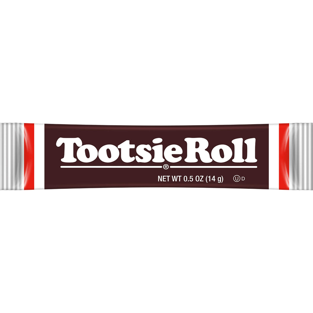 Tootsie Roll on a white background