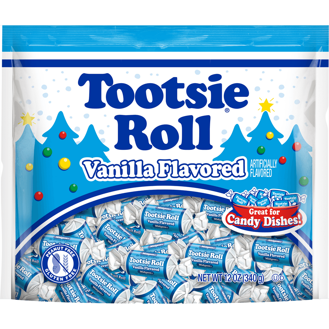 Tootsie Roll Winter Vanilla Flavored Midgees (12 oz. Bag)