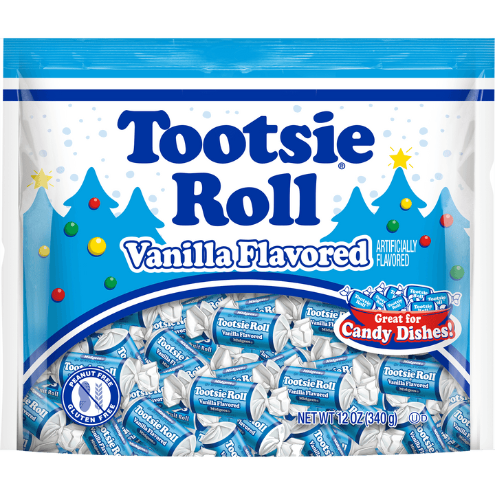 Tootsie Roll Winter Vanilla Flavored Midgees (12 oz. Bag)