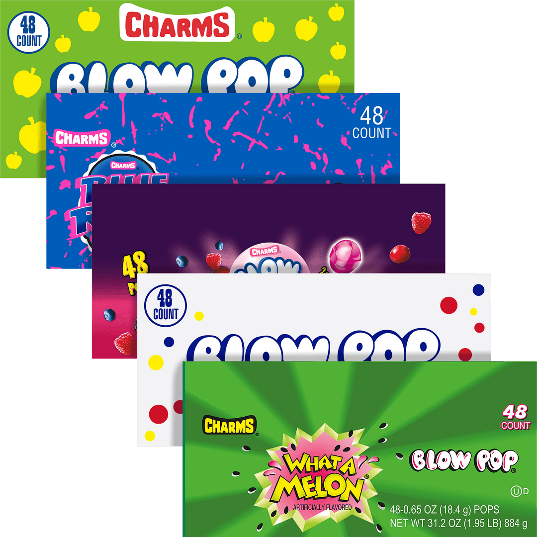 Charms Blow Pop Variety 5-Pack (5 x 48 ct. Box)