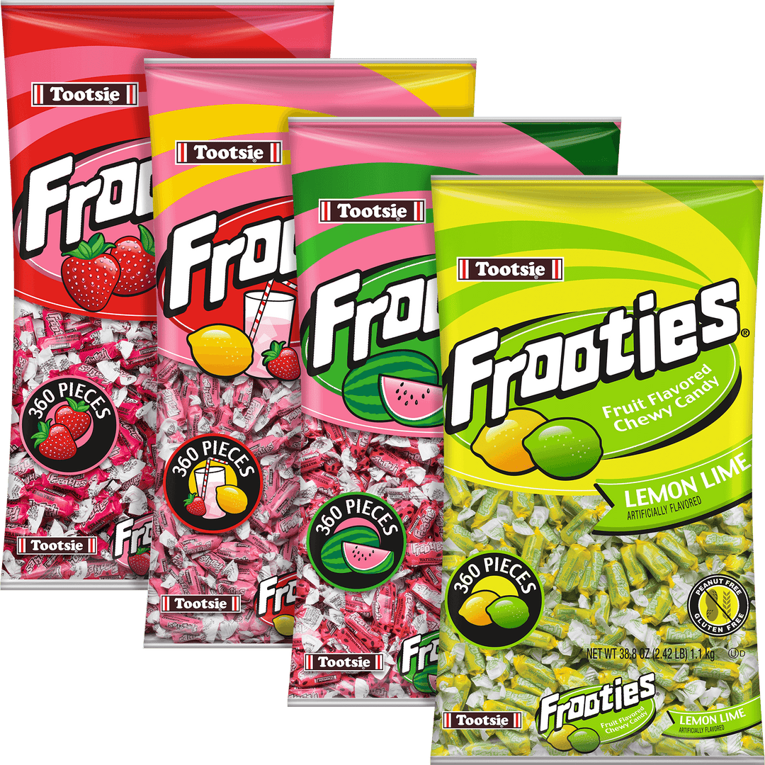 Frooties Summer Time Flavors Variety 4-Pack (4 x 360 ct. Bag)