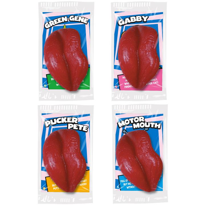 Wack-O-Wax Cherry Wax Lips (1 ct. Bag)