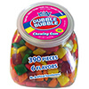image of Dubble Bubble Office Pleasures Assorted Chewing Gum (16 oz. Jar) packaging