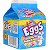 image of Dubble Bubble Bubble Gum Eggs Easter Milk Carton, 4 oz. packaging