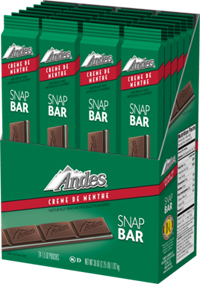 Image of Andes Crème de Menthe Snap Bars (1.5 oz./ 24 ct. Box) Package