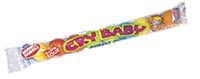Image of Cry Baby Extra Sour Bubble Gum (9 ct. Tube) Package