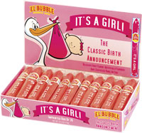 Image of It's a Girl Cigar Box Package