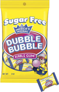Image of Dubble Bubble Sugar Free Original Twist Package
