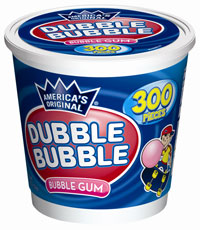 Image of Dubble Bubble Original Twist (300 ct. Tub) Package