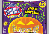 Image of Dubble Bubble Jack-o-Latern Gumballs (9.86 oz. Bag) Package