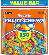 Image of Tootsie Fruit Chew (150 ct. Bag) Package