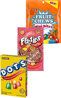 Image of Fruit Flavor Candy Salad Variety Pack Package