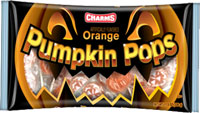 Image of Charms Pumpkin Pops (11 oz. Bag) Package
