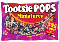 Image of Tootsie Pops Miniatures (285 ct. Bag) Package
