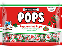 Image of Tootsie Pops Peppermint (9.6 oz. Bag) Package