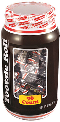 Image of Tootsie Roll Jar (96 ct.) Package