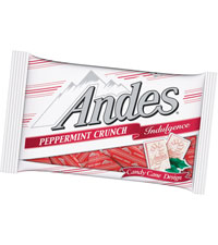 Image of Andes Peppermint Crunch Indulgence (9.5 oz. Bag) Packaging