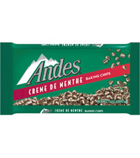 Image of Andes  Crème de Menthe Baking Chips Packaging