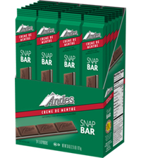 Image of Andes Crème de Menthe Snap Bars (1.5 oz./ 24 ct. Box) Packaging
