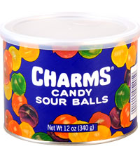Image of Charms Assorted Sour Balls Packaging