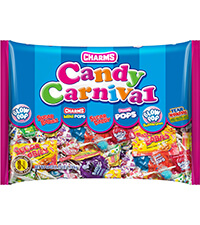 Image of Charms Candy Carnival Fun Size (44 oz. Bag) Packaging