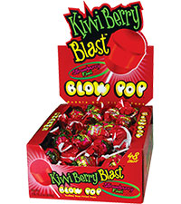 Image of Charms Blow Pop Kiwi Berry Blast Packaging