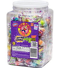 Image of Cry Baby Nitro Sours Gumballs (200 ct. Jar) Packaging