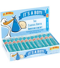 Image of It's a Boy Cigar Box Packaging