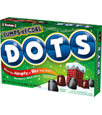 Image of DOTS Lumps of Coal (6 oz. Box) Packaging